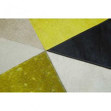 Safira Small Abstarct Rug, Black