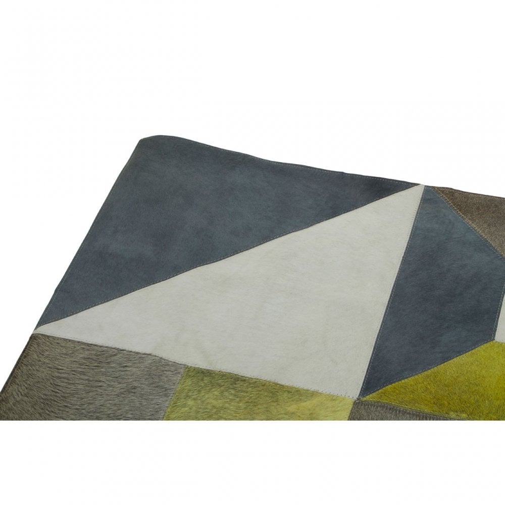 Safira Large Abstarct Rug, Black