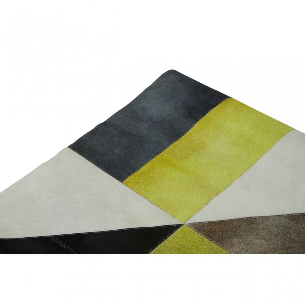 Safira Large Abstarct Rug, Black
