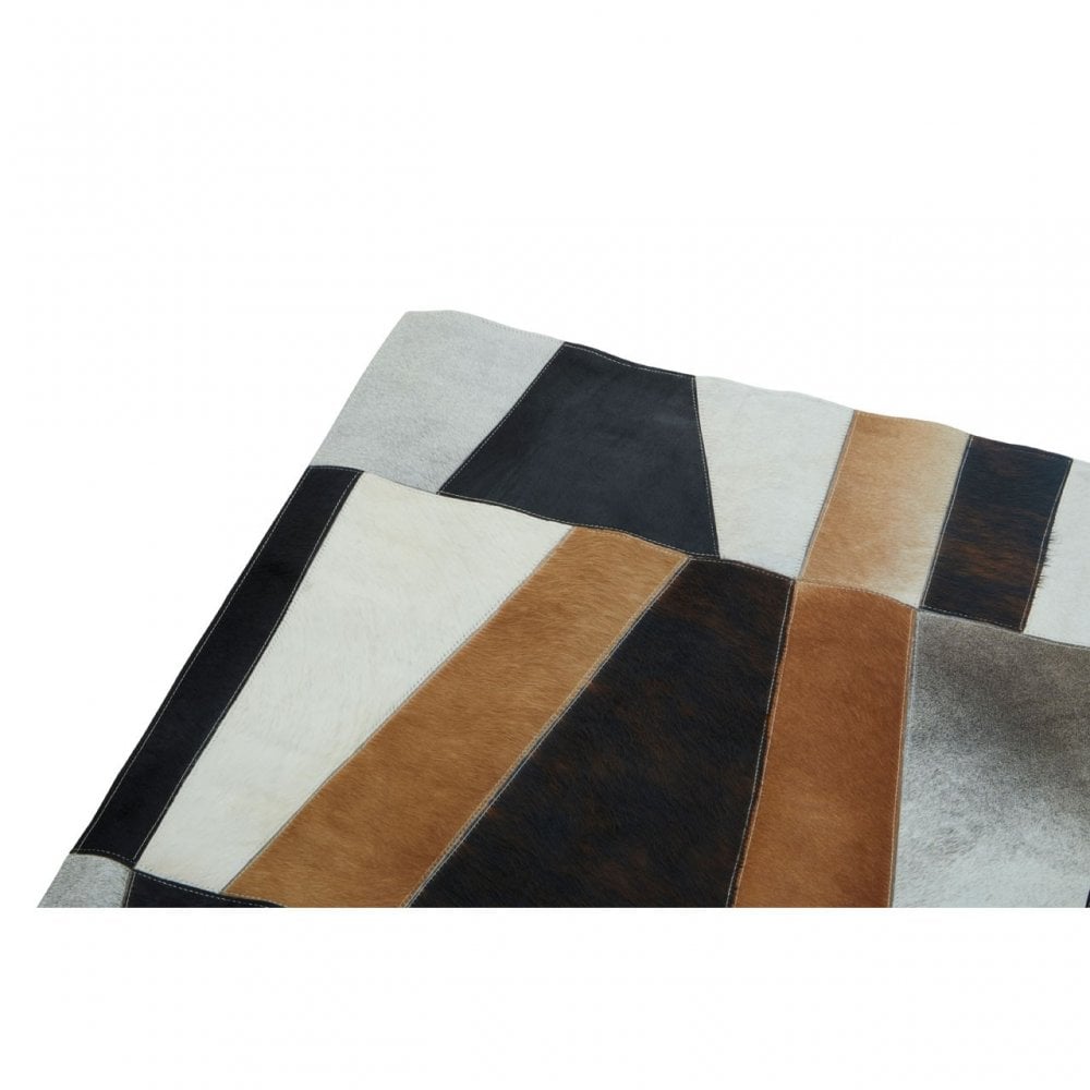 Safira Large Striped Rug, Multi-Coloured