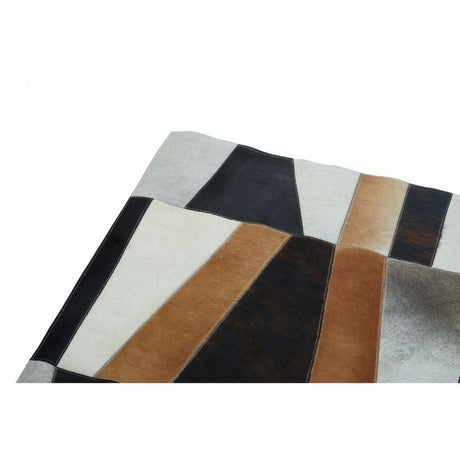 Safira Large Striped Rug, Multi-Coloured