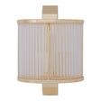 Salasco Wall Light With Gold Finish, Gold