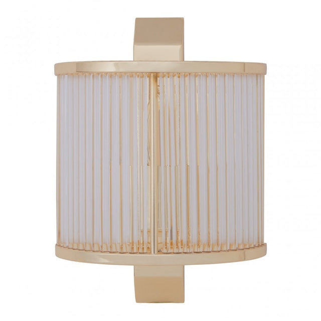 Salasco Wall Light With Gold Finish, Gold