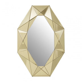 Kava Wall Mirror, Gold