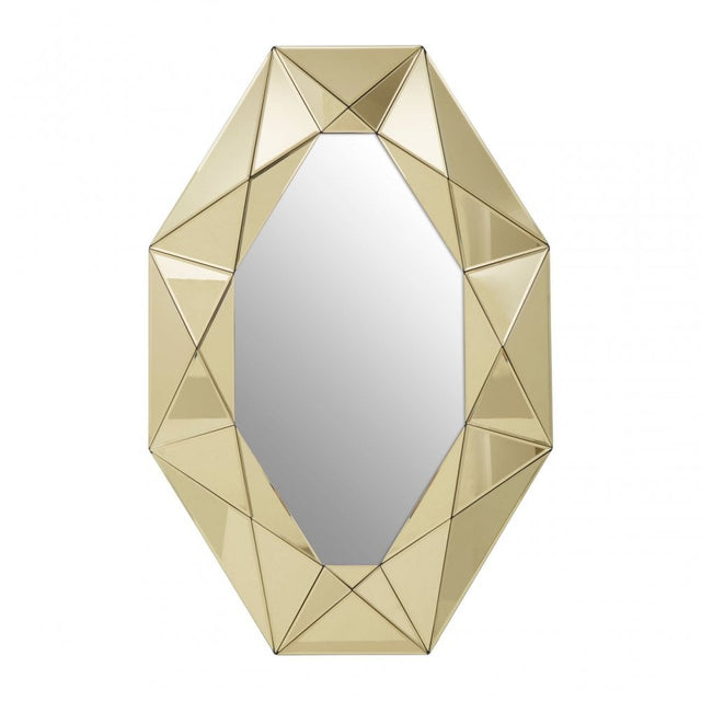 Kava Wall Mirror, Gold