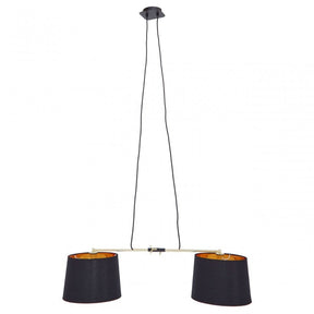 Leni 2 Bulbs Pendant Light, Gold