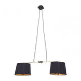 Leni 2 Bulbs Pendant Light, Gold