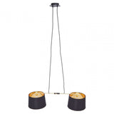 Leni 2 Bulbs Pendant Light, Gold