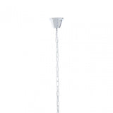 Lerici 2 Tier 6 Light Chrome Pendant 51Cm, Silver