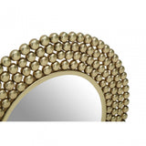 Templar Iron Wall Mirror, Gold