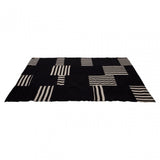 Bosie Black And White Rug, Black