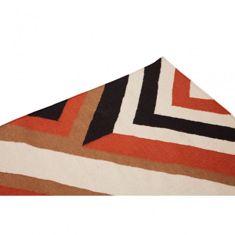 Bosie Villon Rug In Maize Pattern, Multi-Coloured