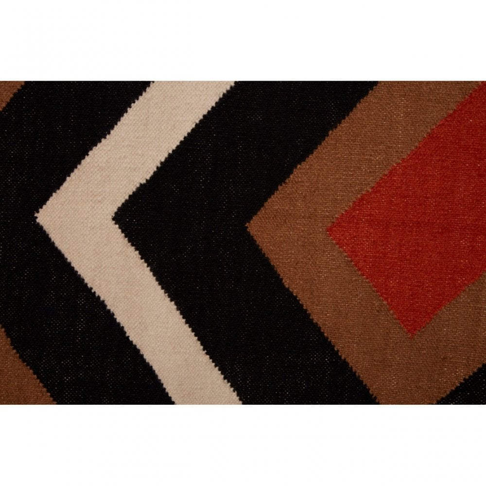 Bosie Villon Rug In Maize Pattern, Multi-Coloured