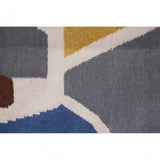 Bosie Villon Abstract Art Rug, Multi-Coloured