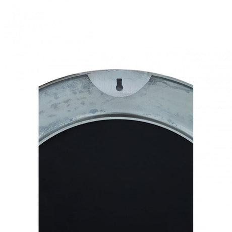Akola Nickle Finish Wall Mirror