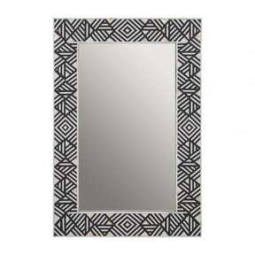 Fusion Wall Mirror, Black