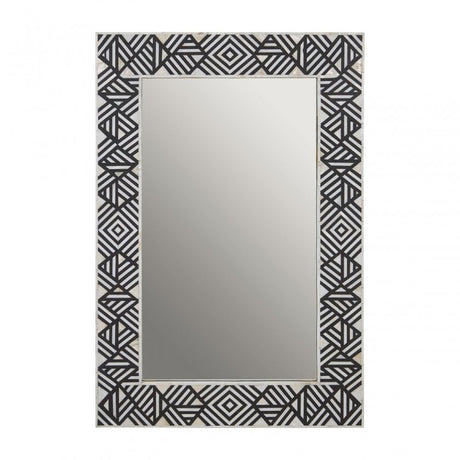 Fusion Wall Mirror, Black