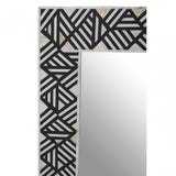Fusion Wall Mirror, Black