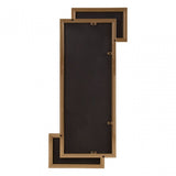 Oria Gold Frame Wall Mirror, Gold