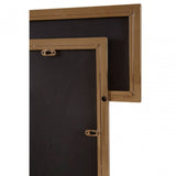 Oria Gold Frame Wall Mirror, Gold