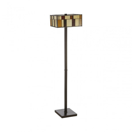 Waldorf Square Floor Lamp, Bronze