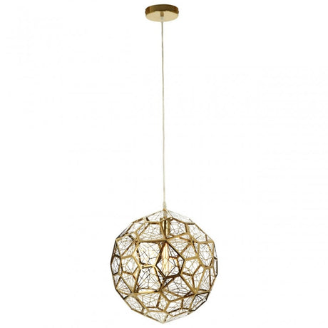 Akela Pendant Lamp, Gold