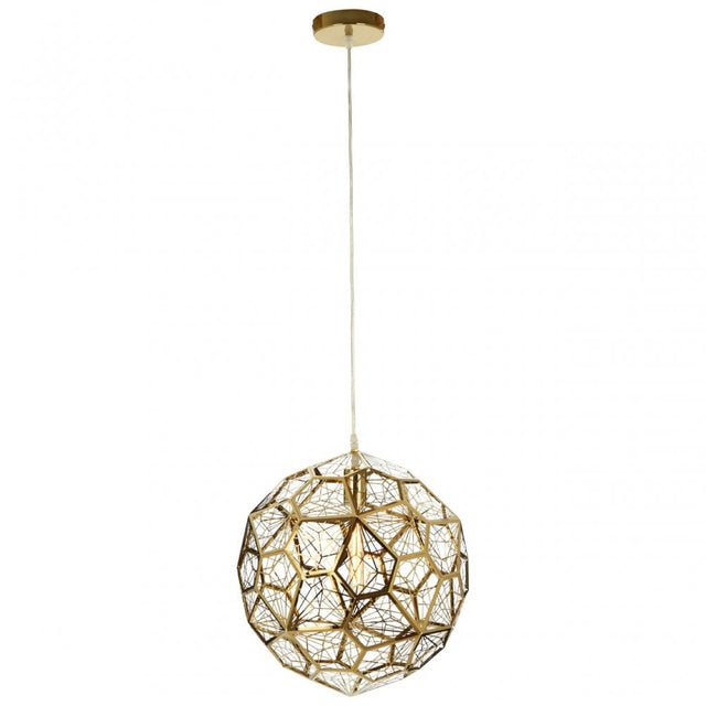 Akela Pendant Lamp, Gold