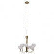 Waylen 6 Arm Chandelier, Silver