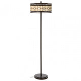Waldorf Diamond Floor Lamp, Bronze