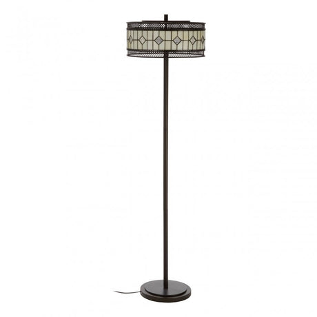 Waldorf Diamond Floor Lamp, Bronze