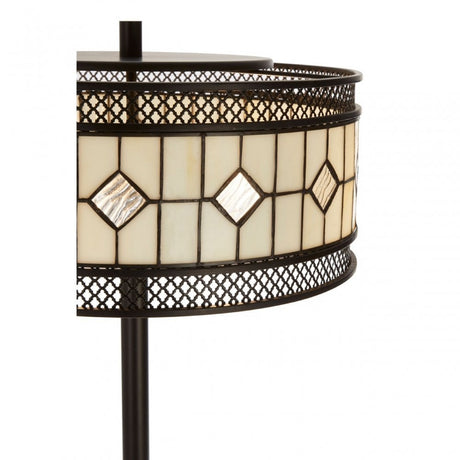 Waldorf Diamond Floor Lamp, Bronze