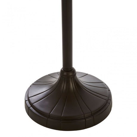 Wisteria Tiffany Umbrella Shade Floor Lamp, Bronze