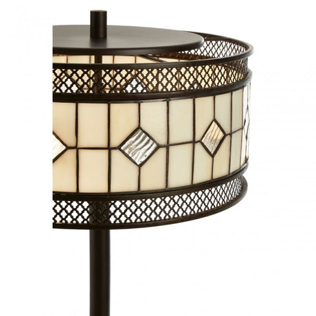 Waldorf Diamond Table Lamp, Bronze