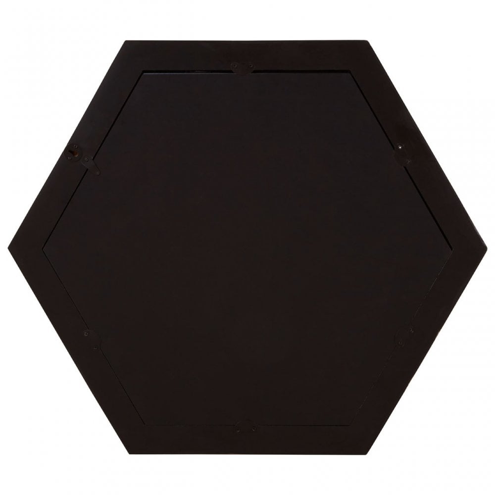 Harlo Hexagonal Wall Mirror , White
