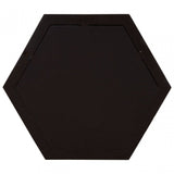 Harlo Hexagonal Wall Mirror , White