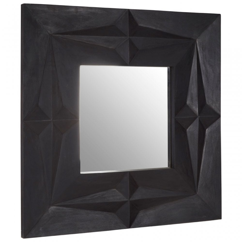 Sabari Wall Mirror, Black