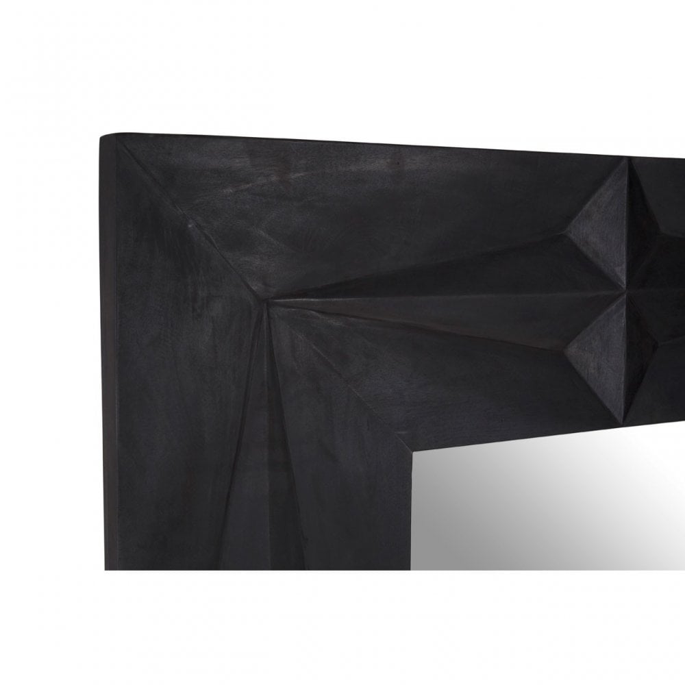 Sabari Wall Mirror, Black