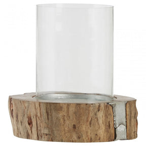 Asamra Large Hurricane Candle Holder , Black