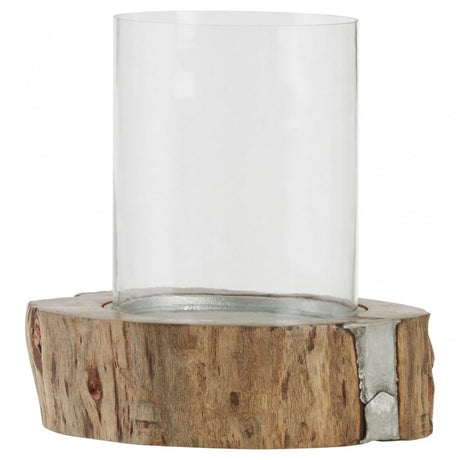 Asamra Large Hurricane Candle Holder , Black