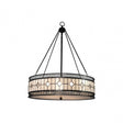 Waldorf Diamond Pendant Light, Bronze