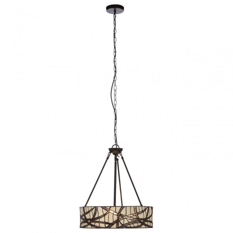 Waldorf Branch Pendant Light, Bronze