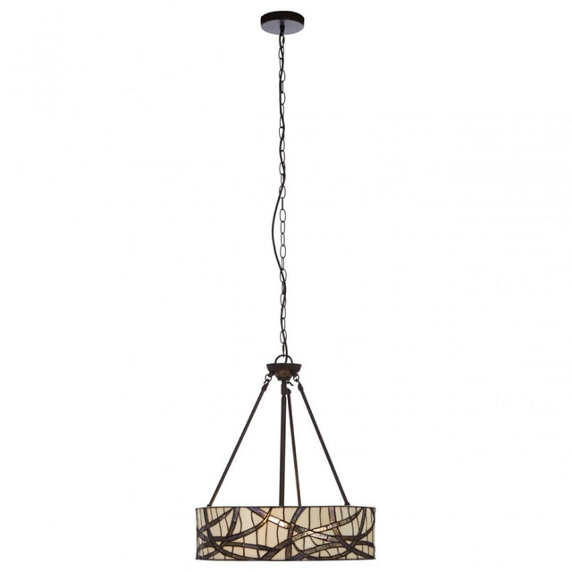Waldorf Branch Pendant Light, Bronze