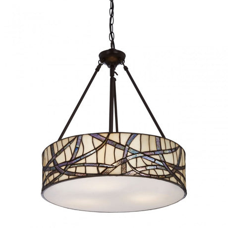 Waldorf Branch Pendant Light, Bronze