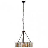 Waldorf Jewel Pendant Light, Bronze