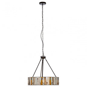 Waldorf Jewel Pendant Light, Bronze