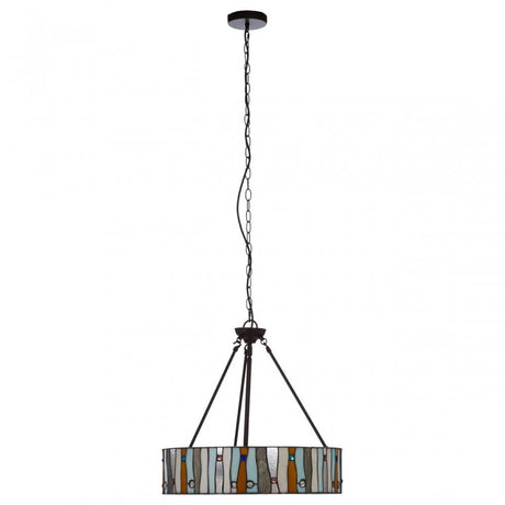 Waldorf Jewel Pendant Light, Bronze