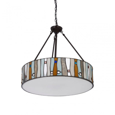 Waldorf Jewel Pendant Light, Bronze
