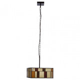 Waldorf Square Pendant Light, Bronze