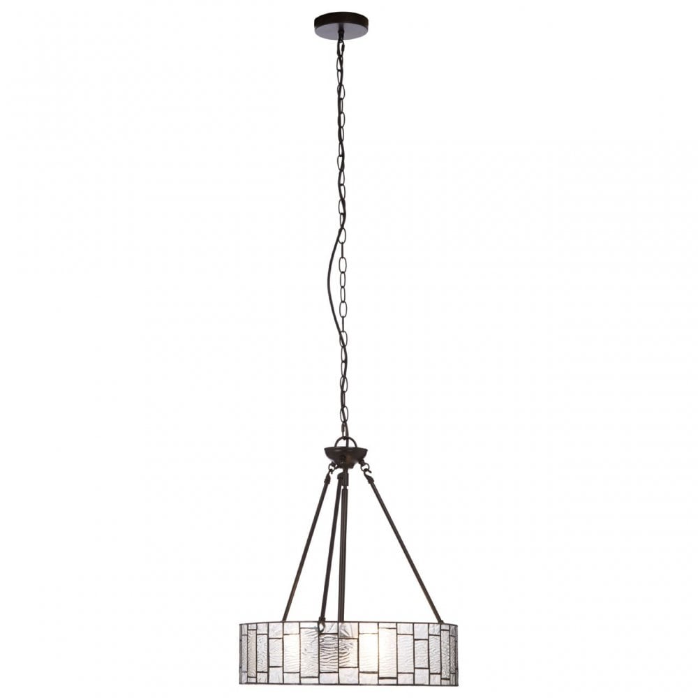 Waldorf Deco Pendant Light, Bronze