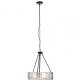 Waldorf Deco Pendant Light, Bronze